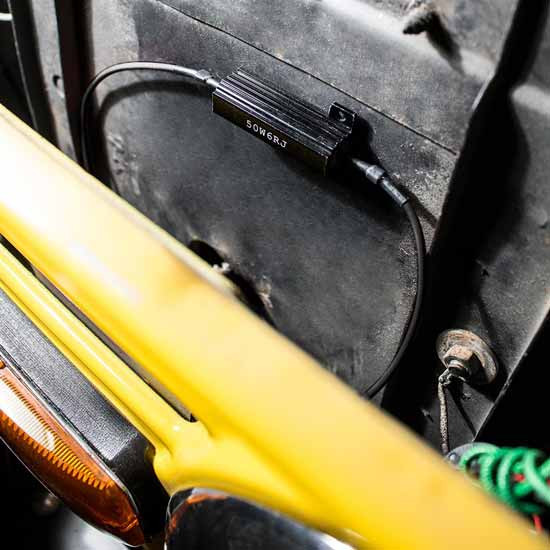 50W / 6 OHM Load Resistor Kit For LED Turn Signal Or  License Plate Light