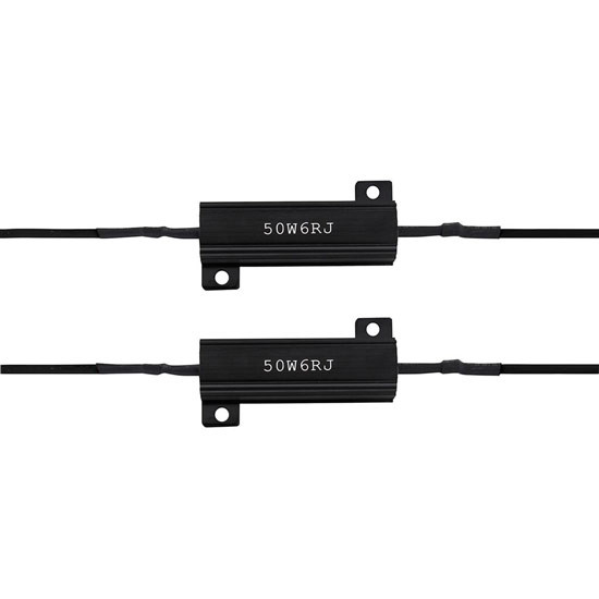 50W / 6 OHM Load Resistor Kit For LED Turn Signal Or  License Plate Light