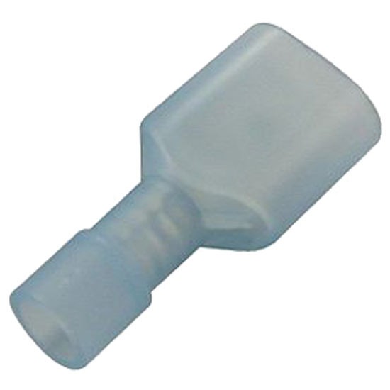 16-14 AWG Blue Nylon Push On Male Disconnect, .250 Tab - 10 Pack