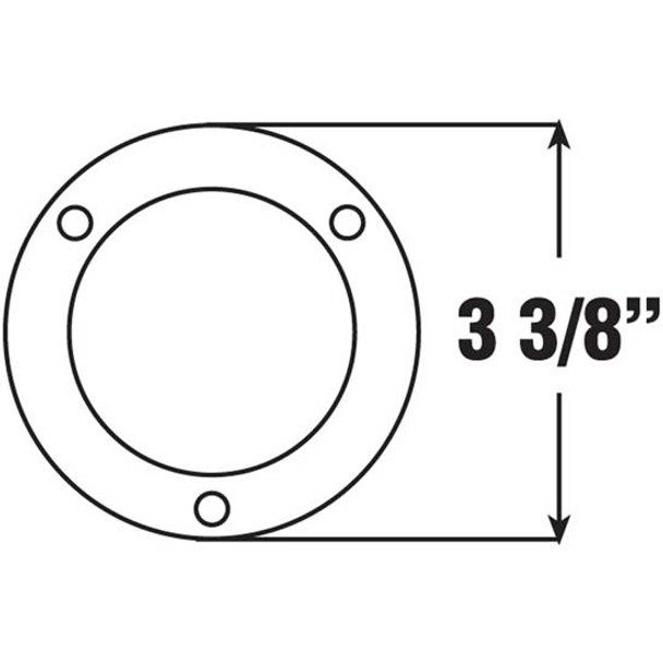 Stainless Steel Ring For Flange 2.5 Inch LED Lights