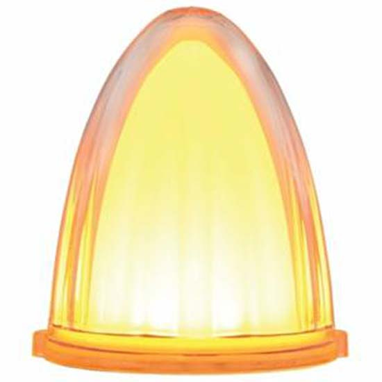 9 Diode Dual Function Glo Light Watermelon Grakon 1000 Cab Light - Amber LED / Clear Lens