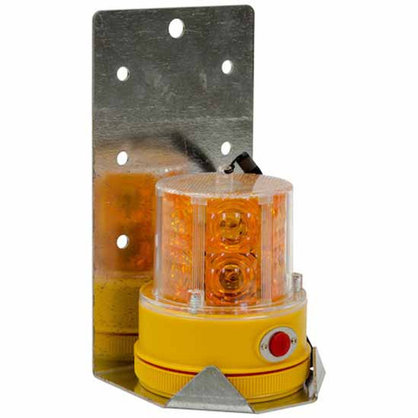 5 X 4 Inch Portable Amber LED Beacon Light - 2 DD Battery-Operated 5 X 4 Inch Portable Amber LED Beacon Light - 2 DD Battery-Operated