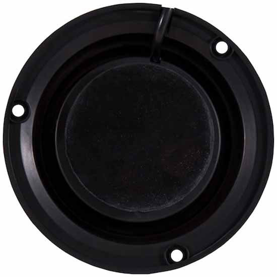 5 Inch Wide Amber LED Beacon Light W/ 8 Flash Patterns, 10 Foot Cord W/ Accessory Power Plug