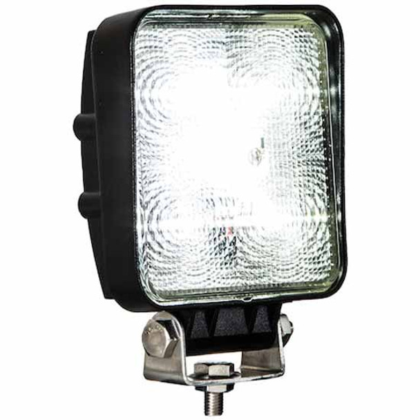 4 Inch Square LED Clear Lens Flood Light - 1050 Lumen 4 Inch Square LED Clear Lens Flood Light - 1050 Lumen