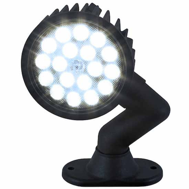 5 Inch Articulating LED Flood Light W/ E-Coated Aluminum Housing - 4500 Lumen 5 Inch Articulating LED Flood Light W/ E-Coated Aluminum Housing - 4500 Lumen