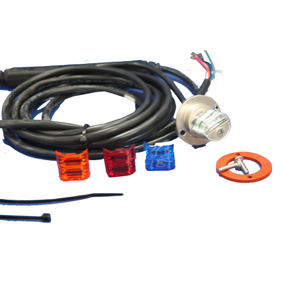 Hide A Star In Line Remote Flashing LED Kit With Directional  Head   -  White LED / Clear Lens Hide A Star In Line Remote Flashing LED Kit With Directional  Head   -  White LED / Clear Lens