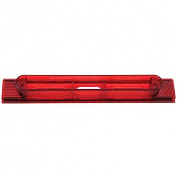 Conspicuity Reflector Plate Light Housing For 6.5 Inch LED Light Bar - Red Conspicuity Reflector Plate Light Housing For 6.5 Inch LED Light Bar - Red