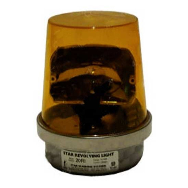 6 Inch Strobe Light Revolving - Amber 6 Inch Strobe Light Revolving - Amber