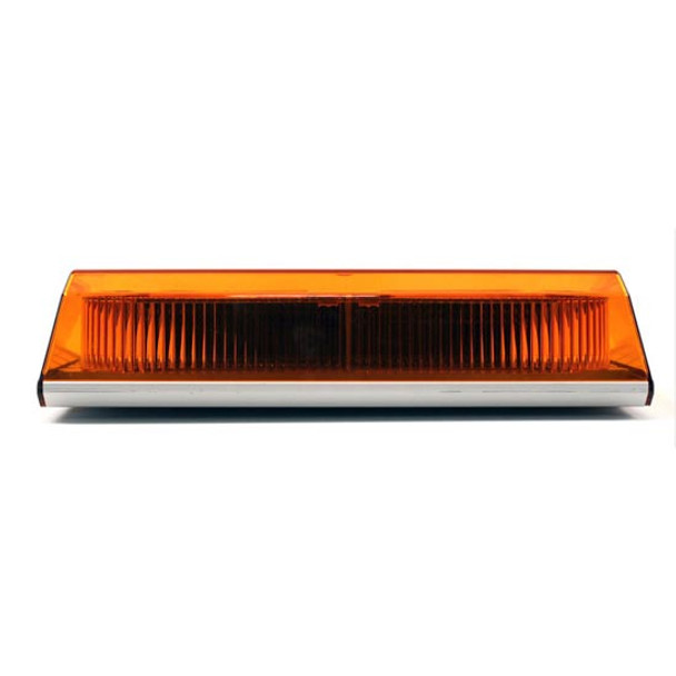 Low Profile 3.75 X 16 X 8.375 Inch Amber LED Mini Light Bar