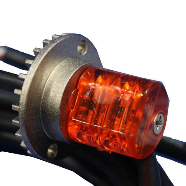 Hide A Star In Line Remote Flashing LED Kit With Directional  Head  -  Amber Hide A Star In Line Remote Flashing LED Kit With Directional  Head  -  Amber