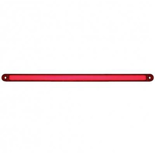 12 Inch 24 LED Dual Function GLO-Light W/ Chrome Bezel - Red LED / Red Lens 12 Inch 24 LED Dual Function GLO-Light W/ Chrome Bezel - Red LED / Red Lens