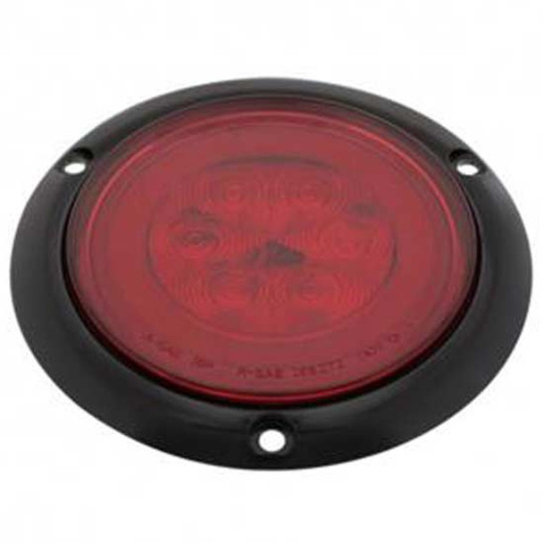 21 LED 4 Inch Flange Mount Glo-Light - Stop. Turn And Tail - Red LED / Red Lens 21 LED 4 Inch Flange Mount Glo-Light - Stop. Turn And Tail - Red LED / Red Lens