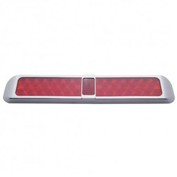40 LED Stop. Turn And Tail Light With Bezel Red LED Red Lens 40 LED Stop. Turn And Tail Light With Bezel Red LED Red Lens