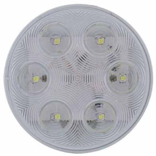 4 Inch 6 LED Back Up Light - Clear Lens