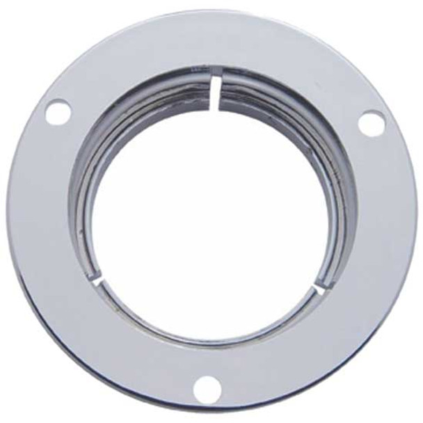 Chrome 2 Inch Snap On Light Flange Chrome 2 Inch Snap On Light Flange