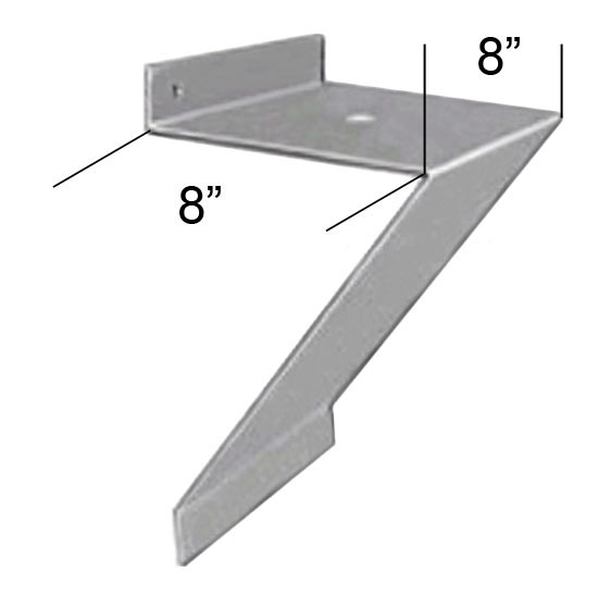 CSM Stainless Steel Beacon Light Bracket
