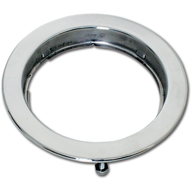 4 Inch Stainless Steel Flange Mount Bezel For Round Lights