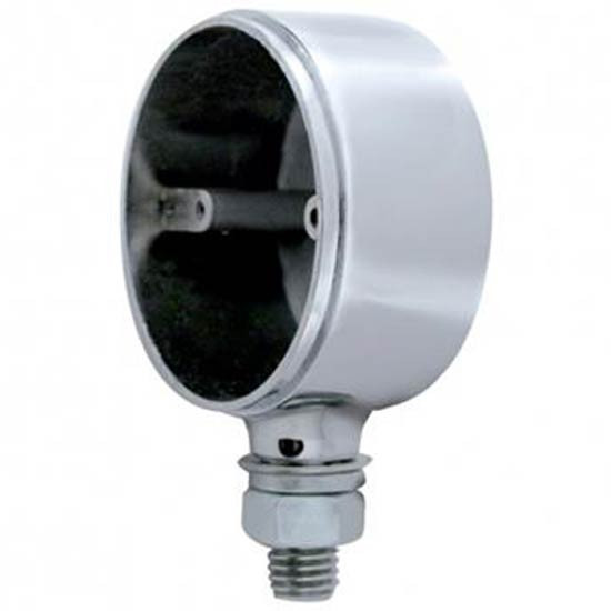 Heavy Duty Chrome Single Face Light Housing For 3 Inch Watermelon Style Lights
