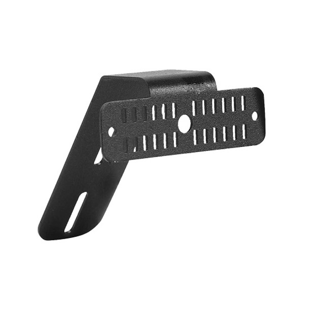 Black Aluminum Trunk Mounting Bracket For DLX3, 4, & 6 Lights Black Aluminum Trunk Mounting Bracket For DLX3, 4, & 6 Lights