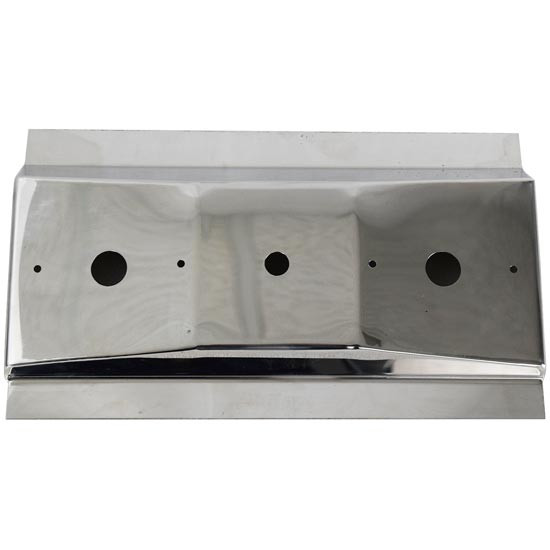 CSM SS Light Bracket For Mounting 2 Watermelon Style Lights W/ Switch In Middle