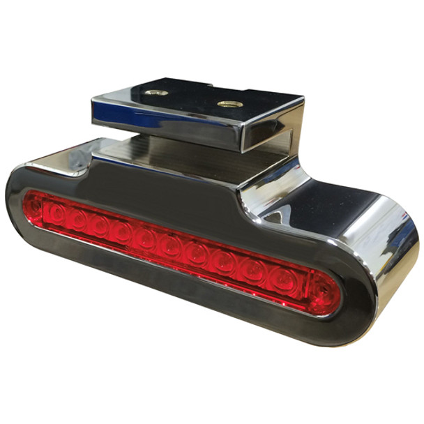 Chrome-Plated Aluminum Bumper Frame Light W/ 10 Diode Amber/Amber & Red/Red LED Lights Chrome-Plated Aluminum Bumper Frame Light W/ 10 Diode Amber/Amber & Red/Red LED Lights