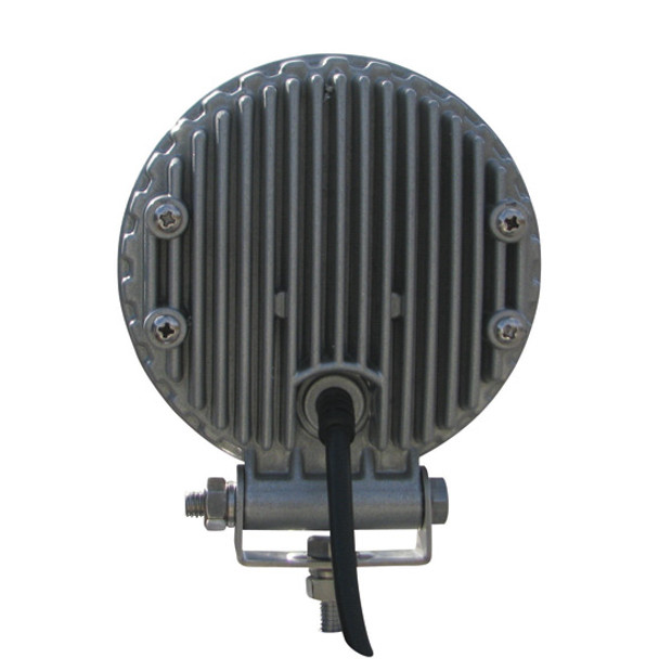 5 Diode Round LED Work Light W/ Clear Lens & Silver Housing 5 Diode Round LED Work Light W/ Clear Lens & Silver Housing