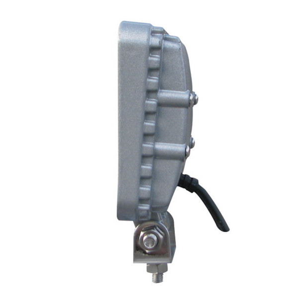 5 Diode Square LED Work Light W/ Clear Lens & Silver Housing 5 Diode Square LED Work Light W/ Clear Lens & Silver Housing