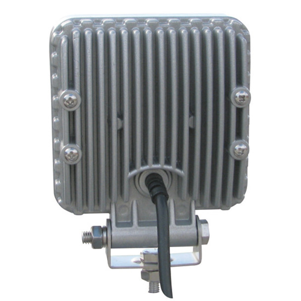 5 Diode Square LED Work Light W/ Clear Lens & Silver Housing 5 Diode Square LED Work Light W/ Clear Lens & Silver Housing