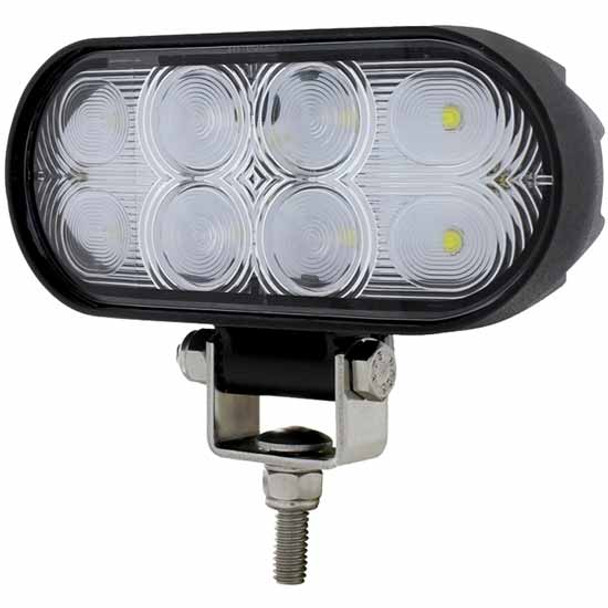 8 Diode LED Oval Wide Angle Work Light 1920 Lumen 8 Diode LED Oval Wide Angle Work Light 1920 Lumen