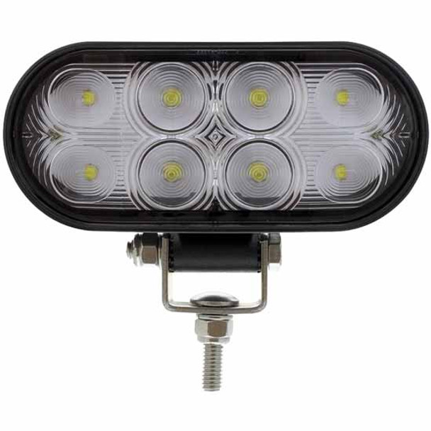 8 Diode LED Oval Wide Angle Work Light 1920 Lumen 8 Diode LED Oval Wide Angle Work Light 1920 Lumen