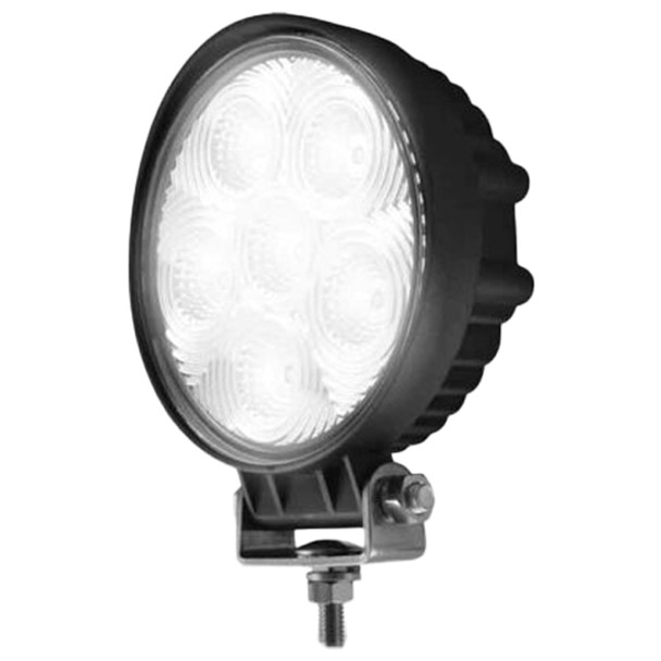 5 Inch Round 6 Diode White LED Work Light W/ Flood Beam & 2400 Lumen 5 Inch Round 6 Diode White LED Work Light W/ Flood Beam & 2400 Lumen