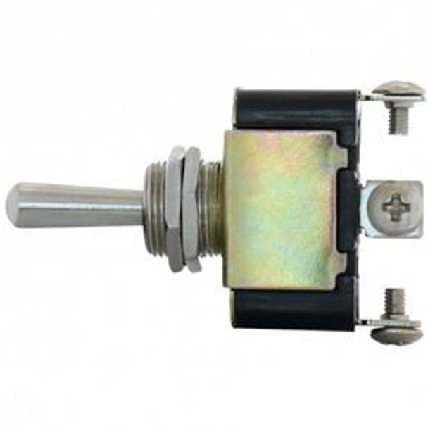 12 Volt 3 Pin On - Off - On Metal Toggle Switch 12 Volt 3 Pin On - Off - On Metal Toggle Switch