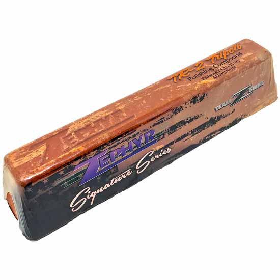Standard TR-2 Brown Tripoli Polishing Rouge Bar - 2 Pounds By Zephyr