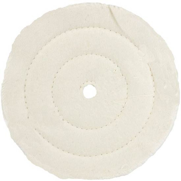 Buffing Pad 8 Inch Final Buffing W/ Canton Flannel Edge