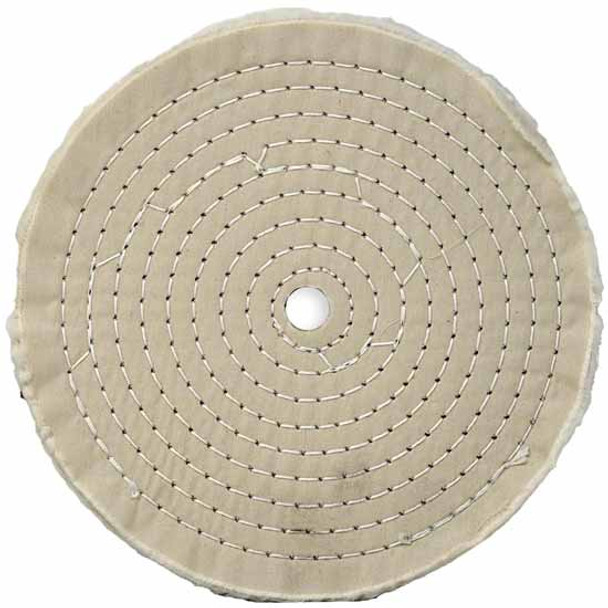 Zephyr Chrome Polishing Cotton Muslin Buffing Pad 30 Ply