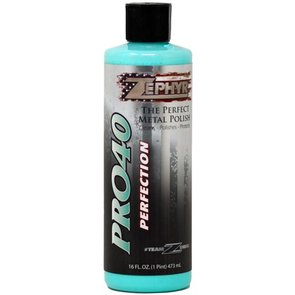 Zephyr Pro-40 Perfection Metal Polish - 16 Oz Zephyr Pro-40 Perfection Metal Polish - 16 Oz