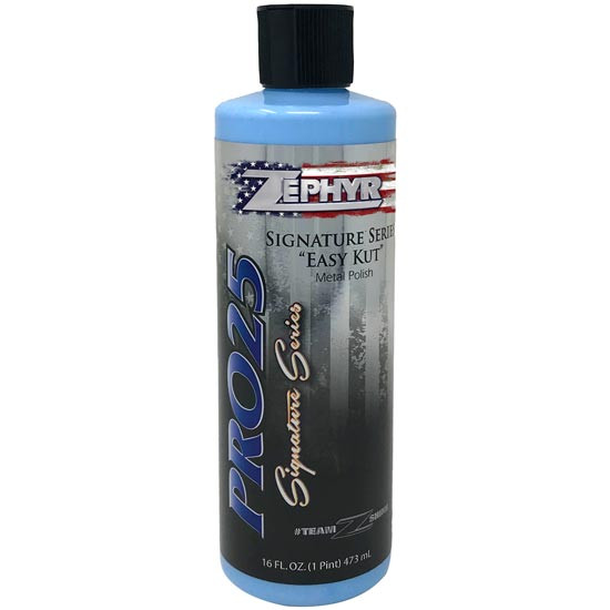 Zephyr Pro-25 Signature Series Metal Polish - 16 Oz
