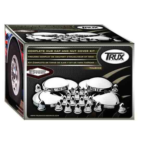 Hubcap Kit Stainless Steel