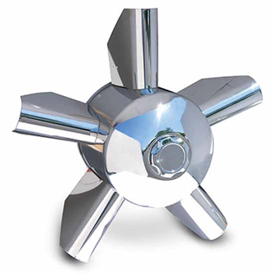 Stainless Steel RealMag Center Mount Axle Cover For 24.5 Inch