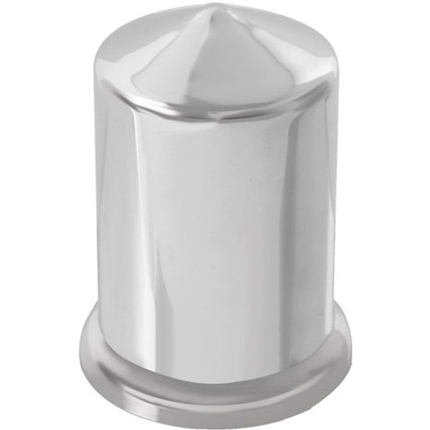 1.5 Inch Chrome Plastic Top Hat Style Nut Cover 1.5 Inch Chrome Plastic Top Hat Style Nut Cover