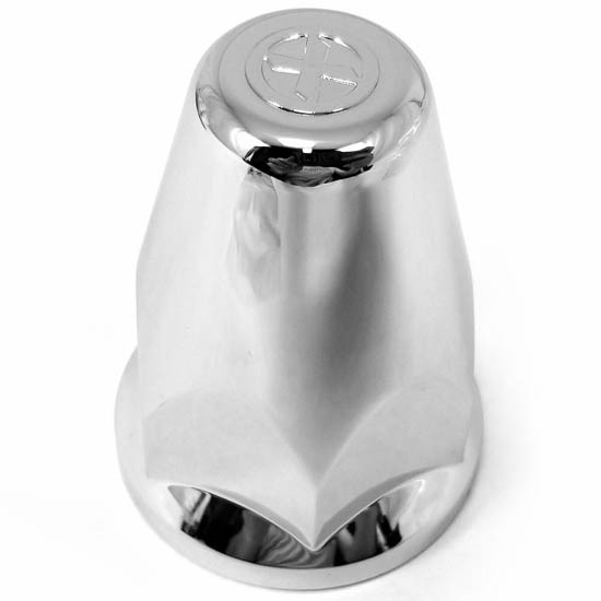 33MM X  2.5 Inch Chrome Flat Top Long Nut Cover