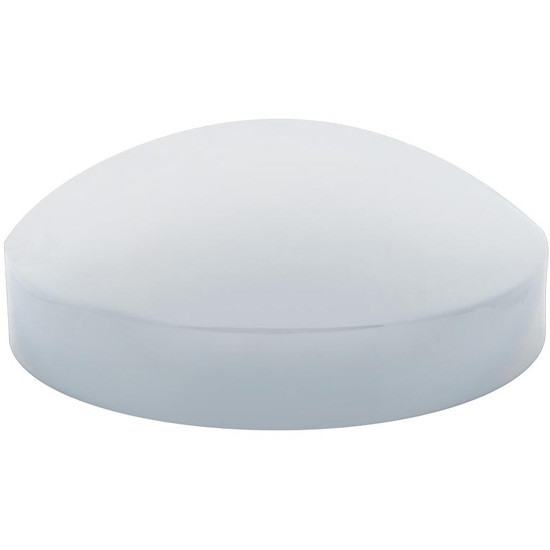 8 Inch ID Chrome Dome Rear Hubcap With 1.5 Inch Tall Side Wall