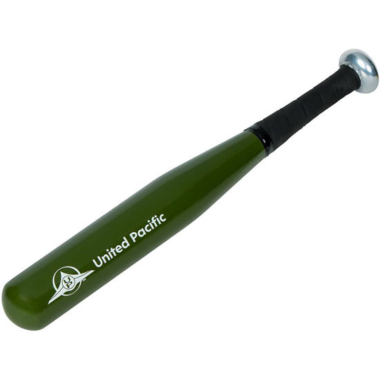 Aluminum Tire Checker Bat 17 Inch - Military Green P-40 Warhawk Shark Mouth