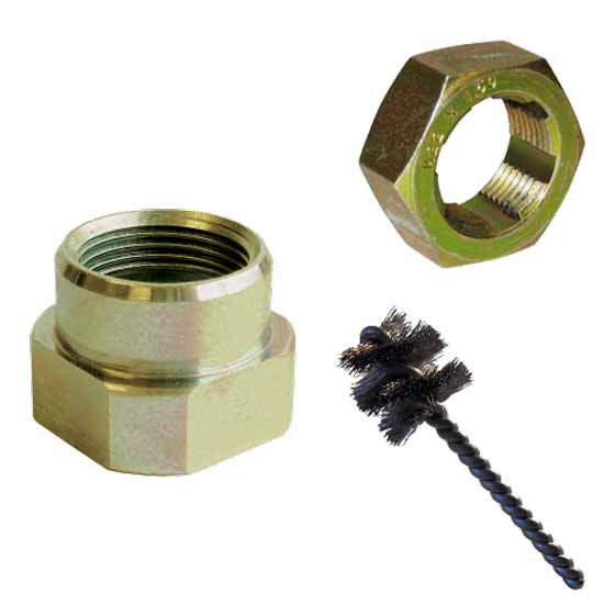 Tru-Balance Internal Centering Wheel Sleeve Set Kit - 1.28 Inch OD For Steel Wheel / Steer Axle