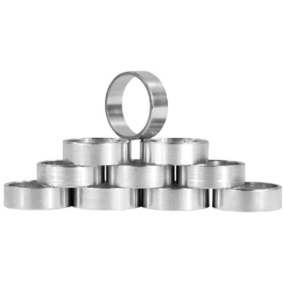 Rear Brake Drum Spacers For 10 Hole Drums - 1 Inch Hole Diameter, 1/2 Inch Hole Depth