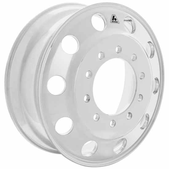 Accu-Lite Tubeless Hub Pilot Wheel 24.5 X 8.25 Inch Aluminum - Ultra Finish, 10 Hole