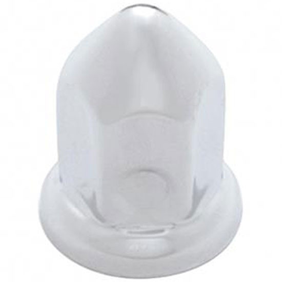 33 MM X 2 3/8 Inch Stainless Steel Pointed Nut Covers W/ Flange - 10 Pack