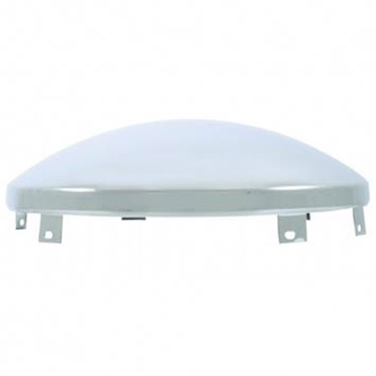 Chrome Dome Front Hubcap W/ 9/16 Inch Lip W/ Notched Front