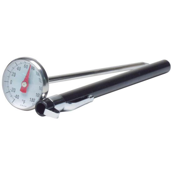 RoadPro 1 Inch -40 To 180 Degrees Fahrenheit Dial Thermometer