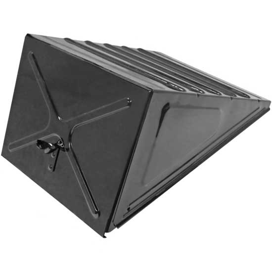 BESTfit Black Steel Battery Box Cover For Mack RD 1973-1989